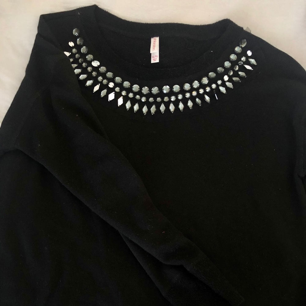 Black sweater